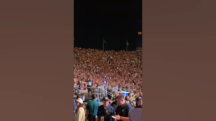 Zach Bryan takes the stage at Michigan Stadium