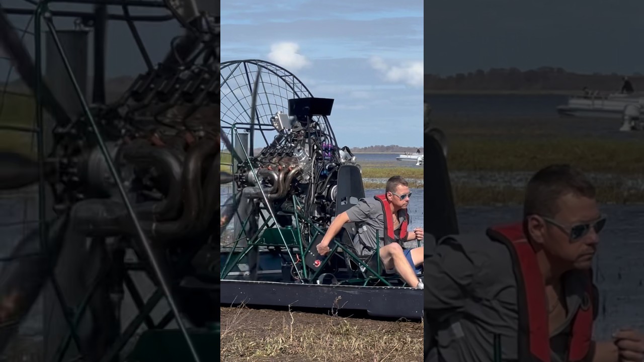 Big power race boat! 