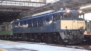 E127系 南武線転用NN配給 長岡駅到着発車