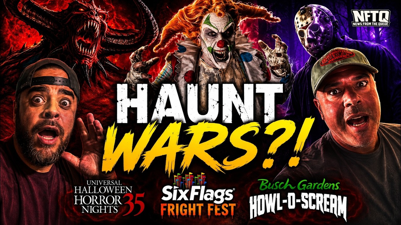 Six Flags Is Coming for HHN?! Diablo, Jason, Blair Witch & MORE!