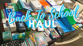 MASSIVE VIRTUAL BACK TO SCHOOL HAUL | WALMART, TARGET, STAPLES, DOLLAR TREE \& ALDI