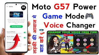 moto g57 power 5g voice changer setting kaise use kare | moto g57 power me voice change kaise kare screenshot 3