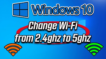 How to Change From 2.4ghz to 5ghz Wireless Network Adapter in Windows 10/8/7 [Tutorial]