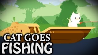 Cat Goes Fishing 2.0 #2. ТОЛЬКО ВТОРАЯ СЕРИЯ, А УЖЕ КУПИЛИ ЛОДКУ!!!