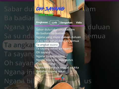 Meyda Rahma - Oh Sayang (Lirik)