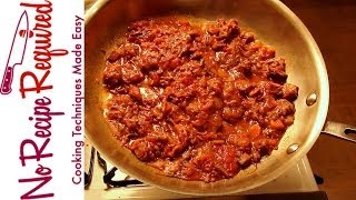 Pork Sugo Pasta Sauce - NoRecipeRequired.com Pork Sugo Pasta Sauce - NoRecipeRequired.com