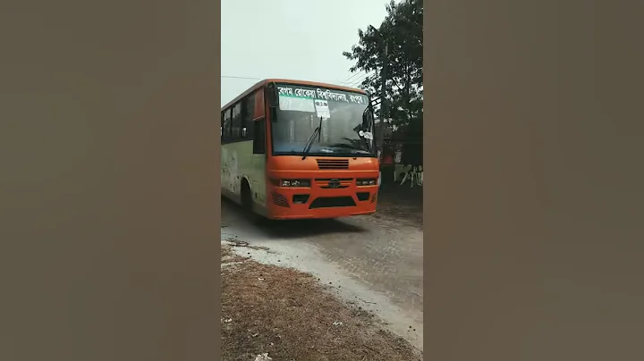 #Begum Rokeya University,Rangpur #campus_bus