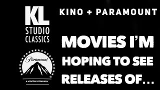 What I’m Hoping For From the Kino/Paramount Deal