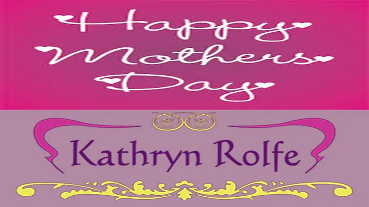 Birthday/Mother'...  Day gift for Kathryn Rolfe-Lo...