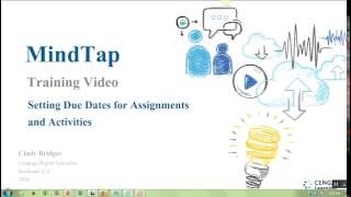 MindTap: Setting Due Dates on Assignments and Activities