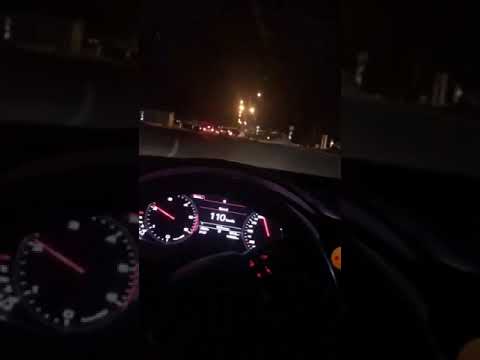 (audi) (gece) (hız yapma makas atma) snap