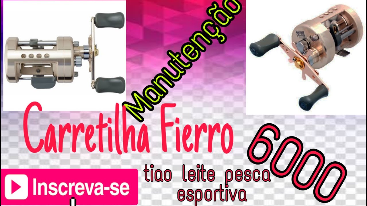 Manutenção carretilha Fierro 6000
