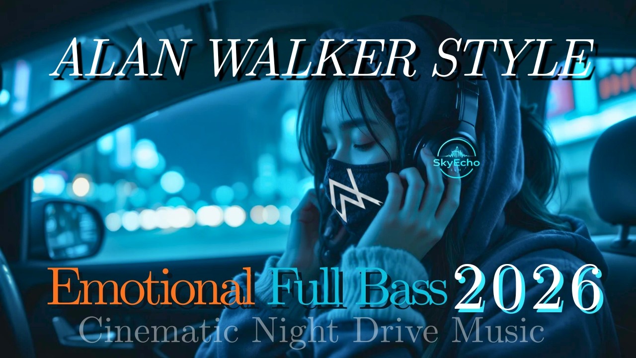 🎧 Alan Walker Style Full Bass Remix 2026 || Emotional Cinematic EDM • Faith & Hope Mix | Night Drive