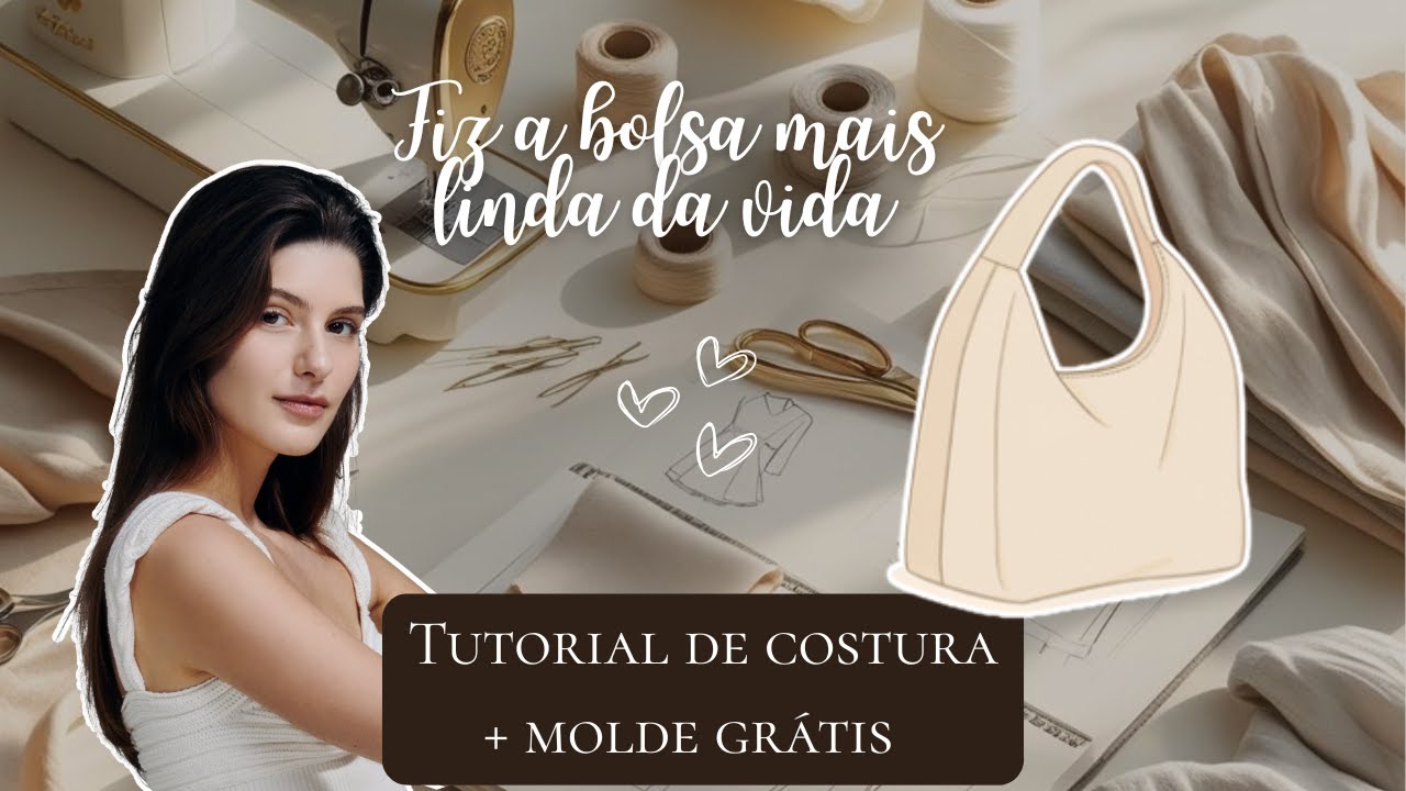 A Bolsa que Vai Mudar Seu Look! Costure Sua Tote Bag (Molde Grátis)