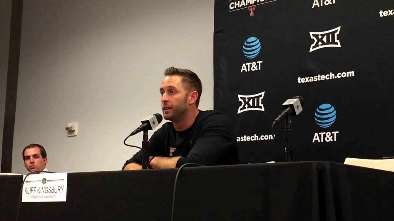 Texas Tech beats Texas, and maybe Kliff Kingsbury just saved his job?