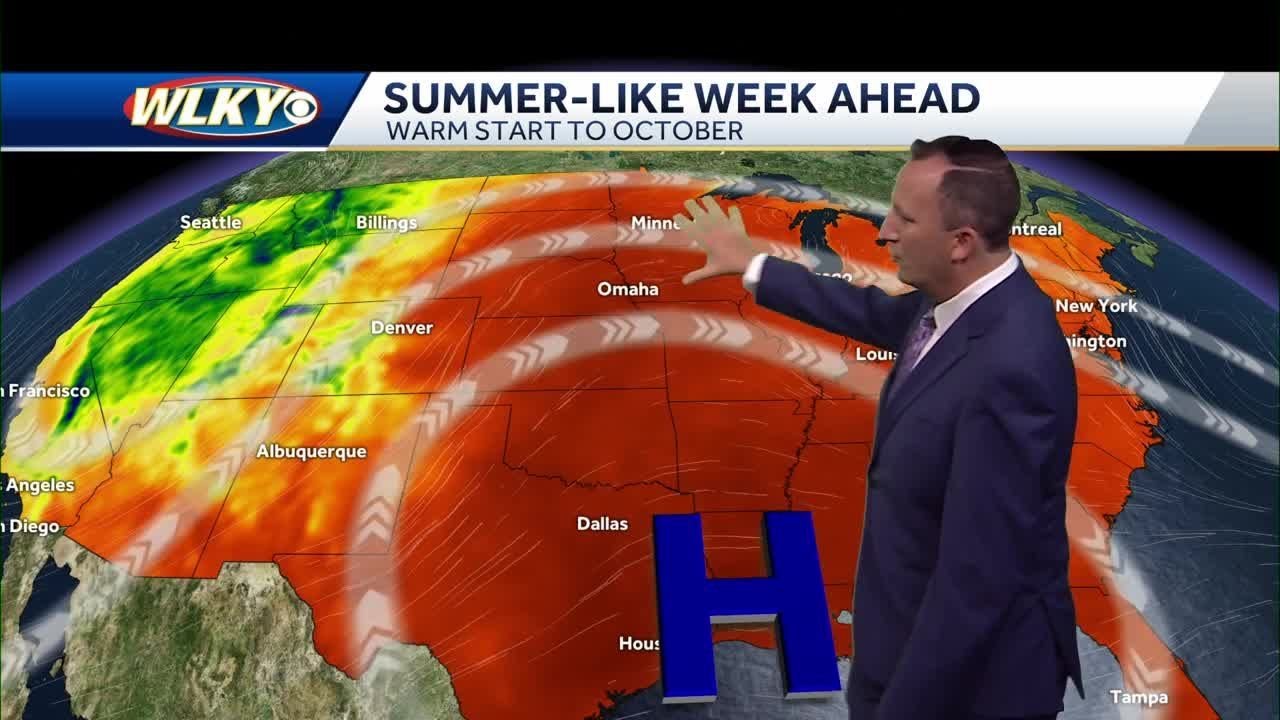 A warm and dry start to October - YouTube