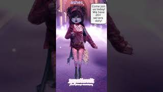 Come join today! Go to my TikTok ashestoash1 to learn#originalash #capcut #dti #roblox #supernova