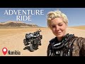 Solo adventure ride through namib desert  ep 134