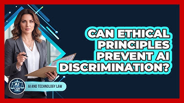 Can Ethical Principles Prevent AI Discrimination?