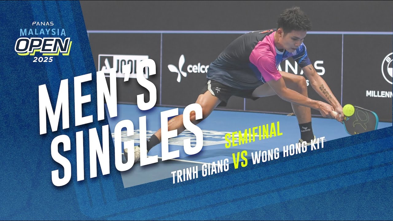 Trinh Giang vs Wong Hong Kit - Men's Singles Semifinal | Panas Malaysia Open 2025
