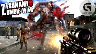 Tsunami Zombie War | Action Game by DemonGames Zombie Hunter | Android Gameplay HD screenshot 2