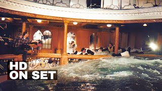 〽️TITANIC: Behind The Scenes [HD] - Filming the Titanic Staircase Sinking