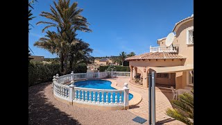 Lovely villa with pool and garage close to Moraira beach