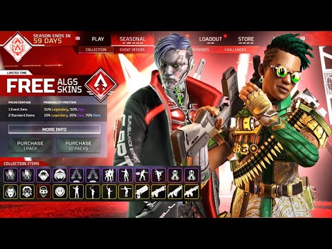 Apex Legends New ALGS Championship Event Free Skins