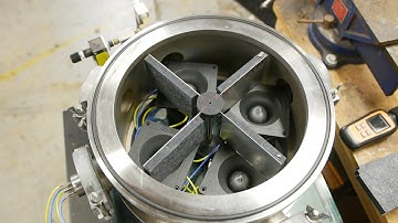 Acoustic Radiometer spins in 130dB sound, clockwise and counter-clockwise depending on sound pattern