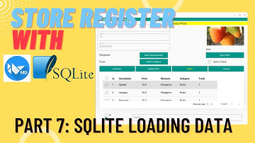How to make Store Product Register with Kivy/kivyMD ? Part 7: loading Sqlite data & adding column