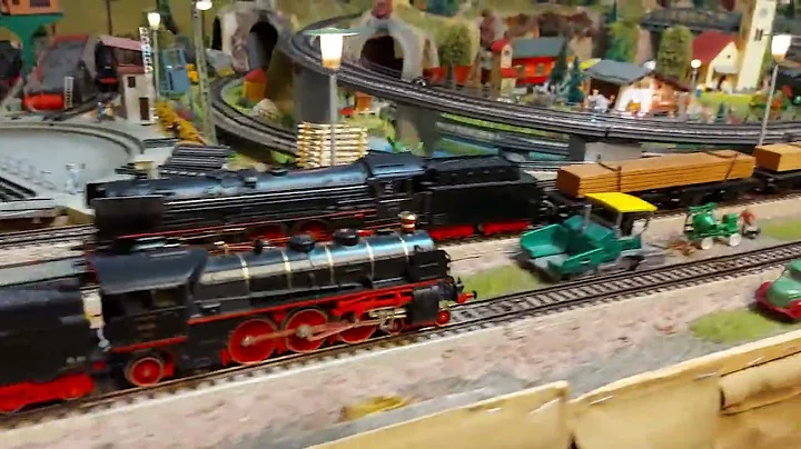 Volker's model trains - Märklin H0 analog -  running session - 127