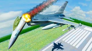 戦闘機が飛行中に引き裂かれる - 解体3D新アップデートゲームプレイ screenshot 1