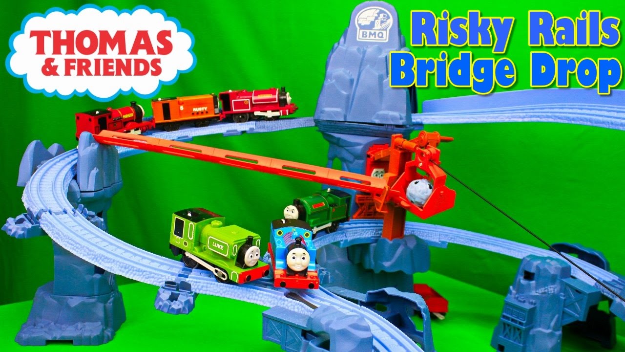 risky rails bridge drop