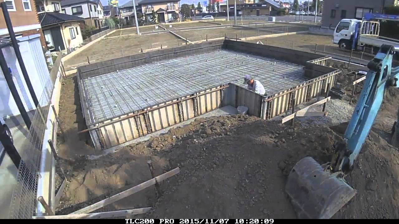 群馬セキスイハイム 基礎工事編 Short Ver Youtube