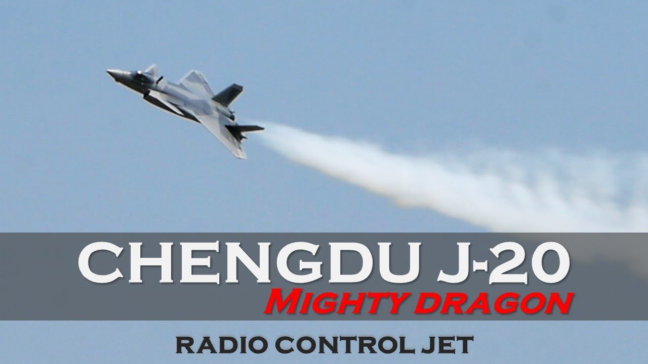 RC JET CHENGDU J-20 MIGHTY DRAGON - DEMO FLIGHT F3A WORLD CUP CHINA