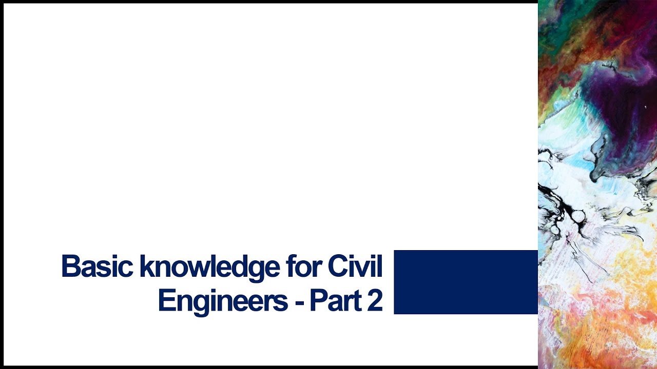 Basic knowledge for Civil Engineers | Part 2 | Construction Tips - YouTube
