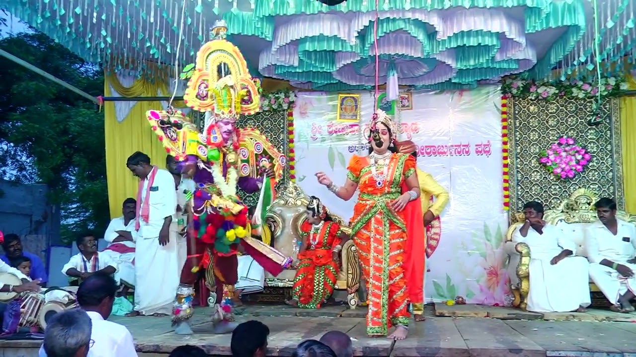 ಕೋರ್ಲಗುಂದಿ ಗ್ರಾಮದಲ್ಲಿ ನಡೆದ ಶ್ರೀ ರೇಣುಕಾ ದೇವಿ ಕಲ್ಯಾಣ ಎಂಬ ಸುಂದರ ಪೌರಾಣಿಕ ನಾಟಕ Part 20