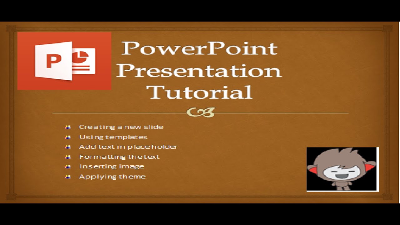 how do you create a new presentation