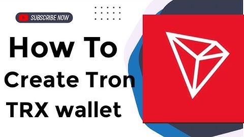 How To create Tron TRX wallet #2022 New update