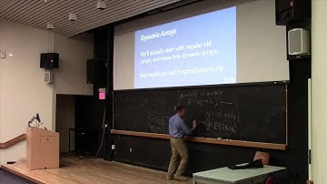 Data Structures (COMP 15), Tufts University, Day 2: Jan 22, 2014, 10:30-11:15am