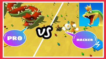 snake rivals gameplay android/ios - new game slither.io - hacker vs pro