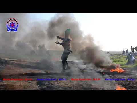 15 Blessés à La Suite Des Affrontements Avec L Occupation à La Frontière De Gaza Dans La Colère De J