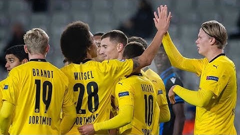 Club Brugge Vs Dortmund 0-3 Goal Full Highlights match