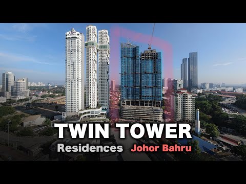 Twin Tower Johor Bahru Progress (and RTS Link Project)