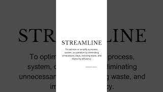 Streamline #corporate #jargon #words #streamline