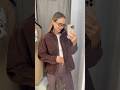 ‼️ Уже завтра новый влог с осенними новинка Zara трендовый бомбер из замши 🍫 #zara #чтомодно #тренд