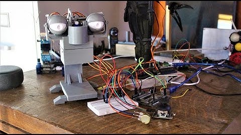 DEWEY THE ROBOT MOUTH & EYE TEST WITH CHATGPT