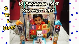 10 Best Indoor Toys for Toddlers/kids| Indoor Activities | Best Gift for your Kid | Brain Boosting