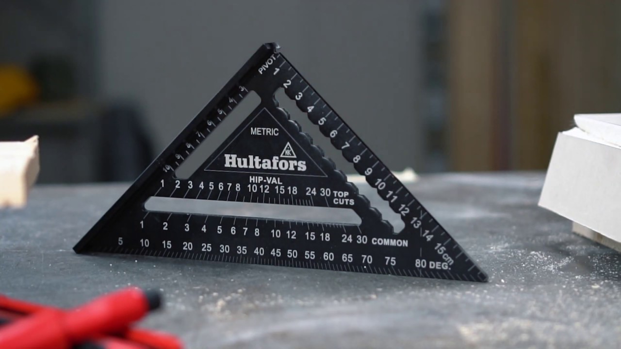 Hultafors - Rafter Square - Precise, fast and durable 