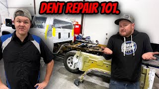 Teaching The New Guy How To Fix A Dent Step By Step!